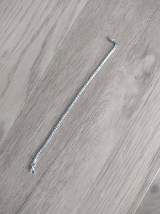 Strieborná retiazka na ruku,