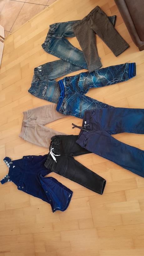 Rôzne druhy nohavic od 86-104, 86