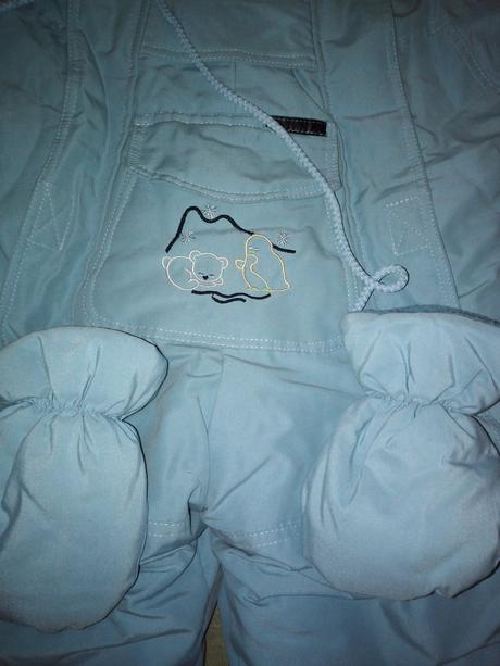 Overal na zimu nepremokavý aj s capačkami len neod, 68