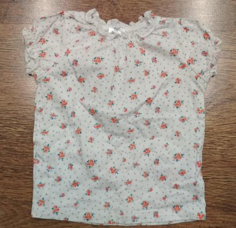 Tričko ružičky, f&f,68