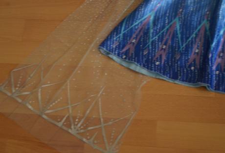 Elza 2 frozen cestovný kostým šaty ľadové kráľovst,