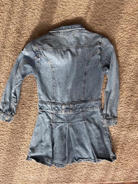 Riflové šaty zara, zara,140