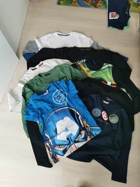 Značkové tričká dlhý rukáv 152, lego,152