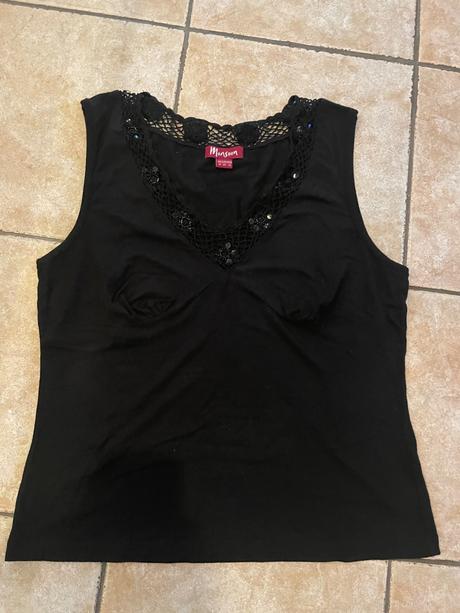 Maisoon čierny top 42, xl