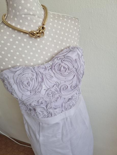 Levandulove korzetove saty orsay 38, orsay,38