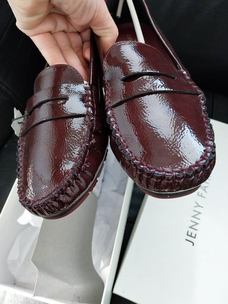 Burgundy topánky veľ.38, 38