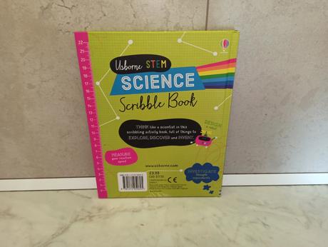 Usborne science scribble book, 