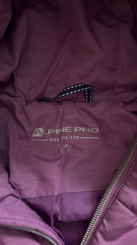 Jesenno zimná bunda 104/110, alpine pro,104