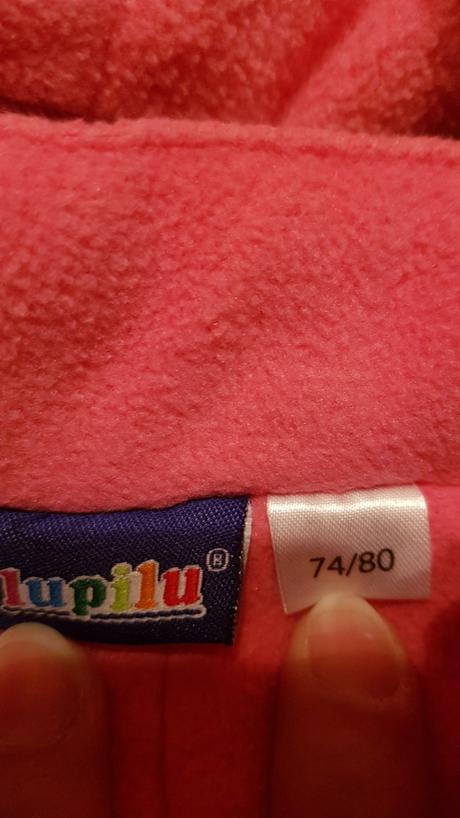 Zimný dievčenský overal veľk.74-80, lupilu,74