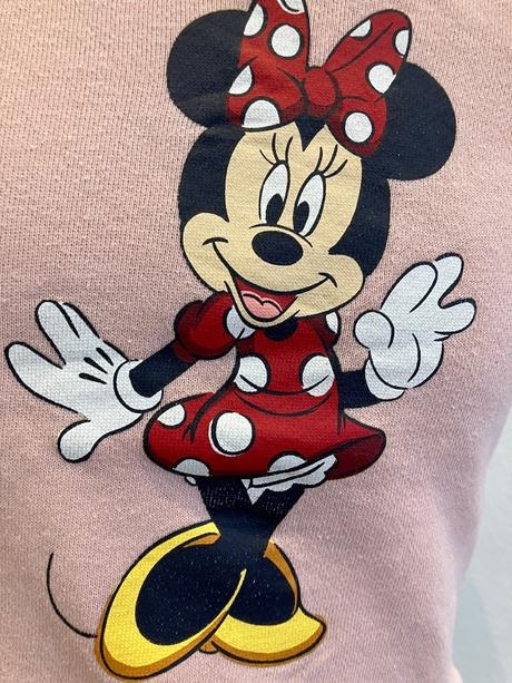 Dievčenská mikina minnie ružová c&a (86), c&a,86