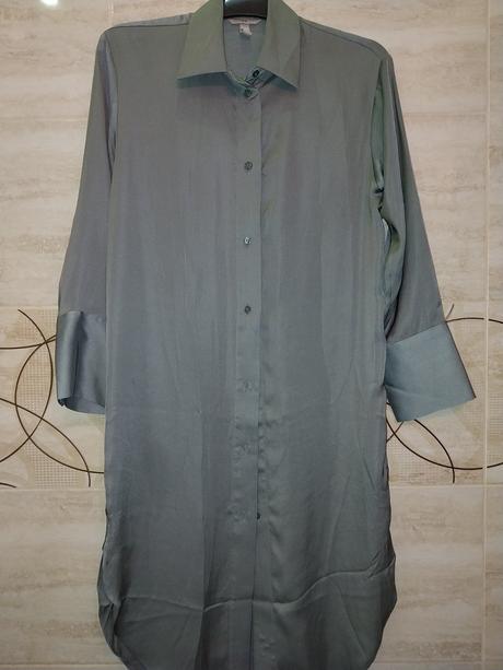 Košeľové šaty, h&m,l