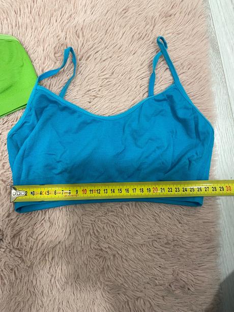 3pack elastických podprseniek, xs