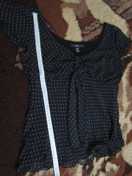 2439. bodkovaná blúzka, h&m,m