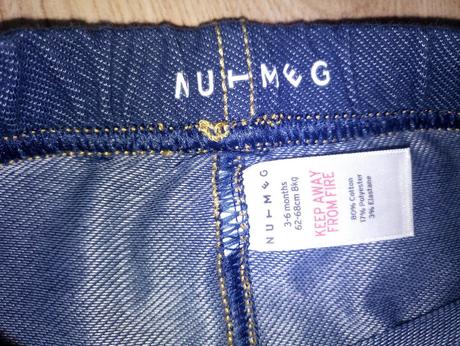 Leginy 62-68, nutmeg,62