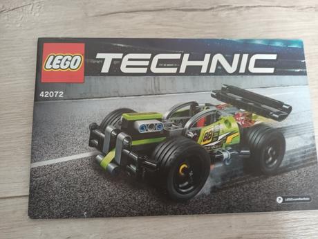 Lego technic- pretekárske auto,