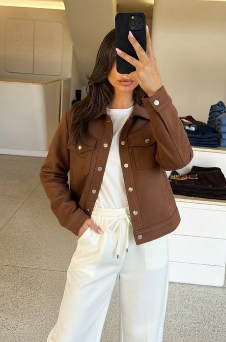 Trendy čoko bunda veľ.m/l, 