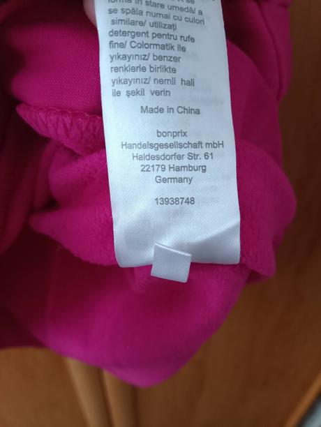 Mikinové šaty, bonprix,40