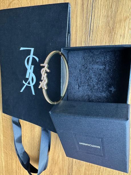 Nový nenosený náramok na ruku ysl, yves saint laurent