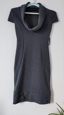 Hrubšie elegantné šaty jane norman, s