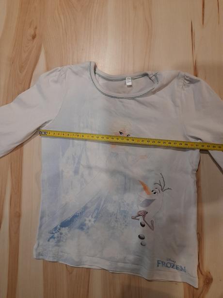 Biele tricko frozen, c&a,110