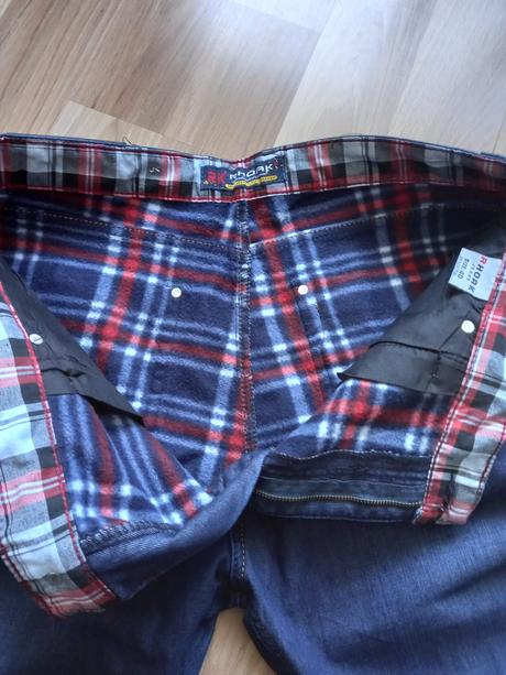 Pánske zateplené rifle, 40