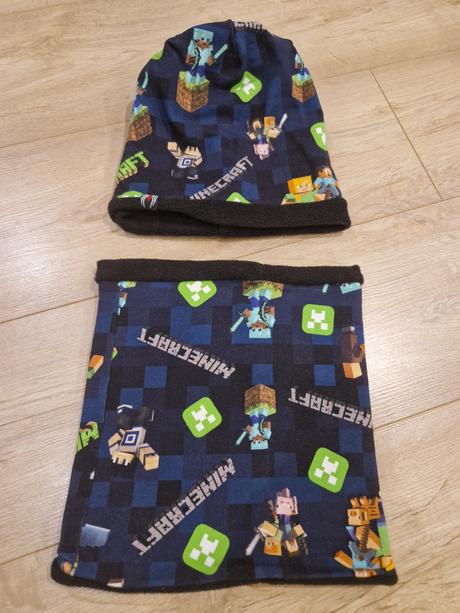 Čiapka + tunel minecraft, 110