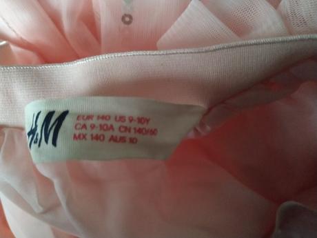 Blúzka/sukňa set slávnostný, h&m,140