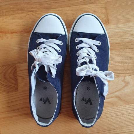 Plátené modré tenisky, victory,39