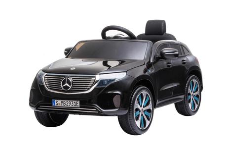 Elektrické autíčko mercedes-benz eqc čierne,