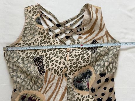 Jedinečné vintage šaty jean claire, safari, l