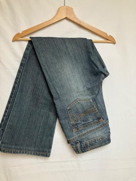 Dámske tmavomodré vintage rifle, yessica,36