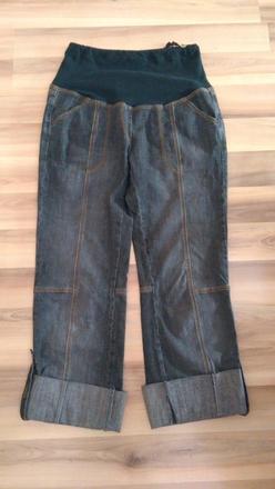 Tehotenské rifle pre vysokú mamičku 38-42, c&a,40