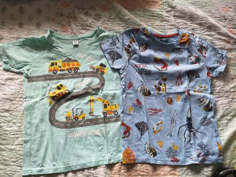 Tričká krátky rukáv 3x, 122