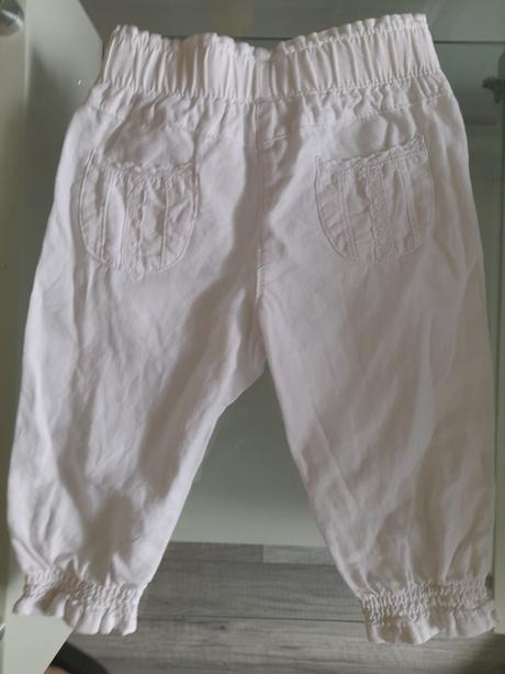 Lanove nohavice, h&m,80