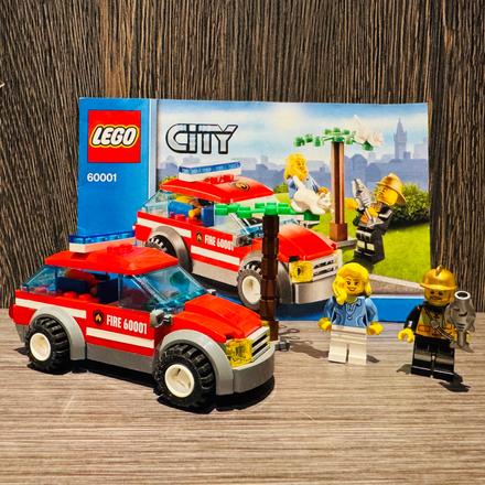Lego city 60001 hasičské auto, 