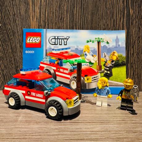 Lego city 60001 hasičské auto, 