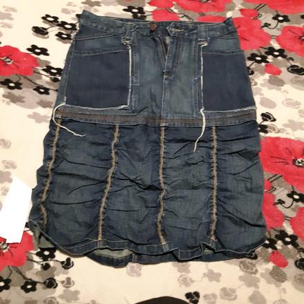 Dámska riflova sukna, 38