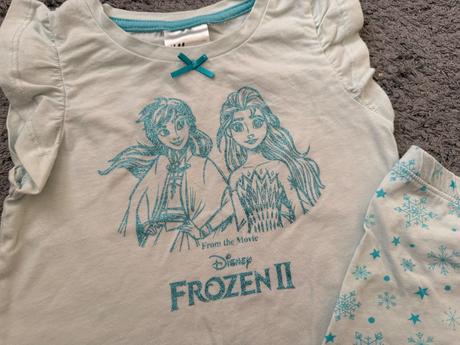 Letne pyžamo frozen h&m 98/104, h&m,98