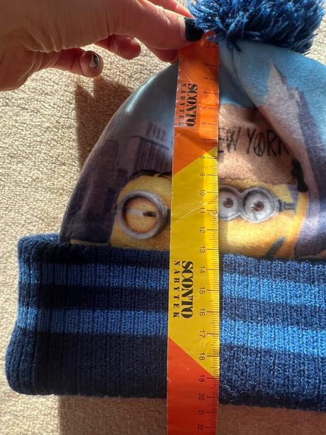 Zimná čiapka pre chlapca mimoňi, c&a,104