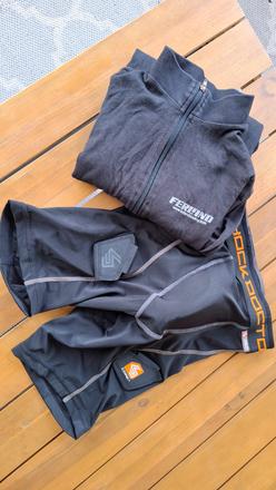 Hokejové kompresné šortky shock doctor, s