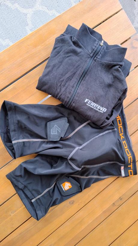 Hokejové kompresné šortky shock doctor, s