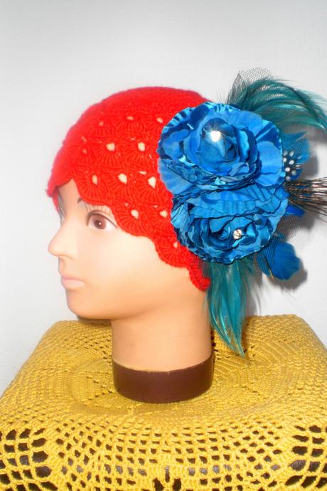 Háčkovaná čiapočka, 128