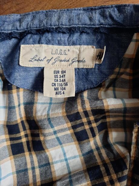 Košeľa, h&m,104