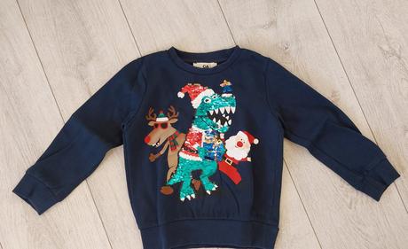 Mikinka s vianočným motívom, c&a,110