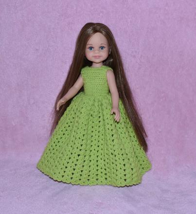 Dlhé šaty pre bábiku paola reina 32 cm, 