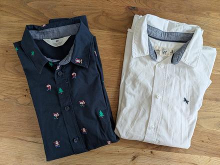 Vianočná košeľa hm 158, h&m,158