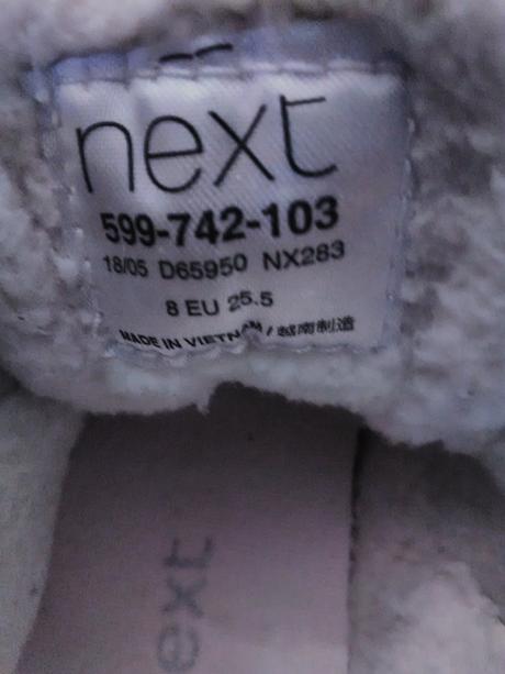 Sivé topánky next, next,25