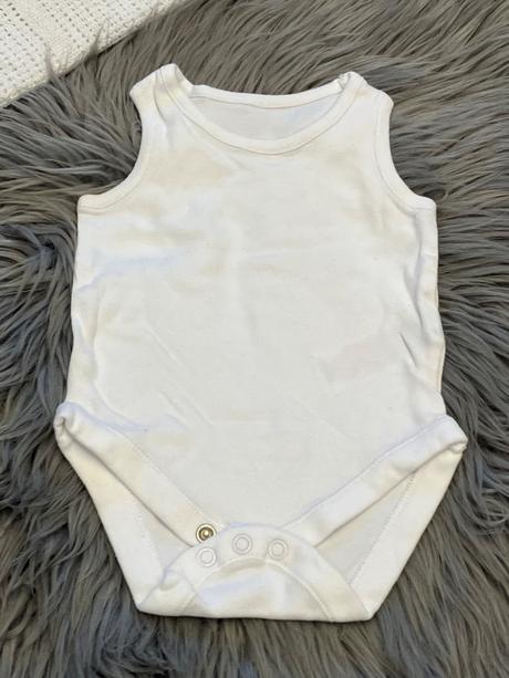 Chlapčenské tielkové body biele f&f (62), f&f,62