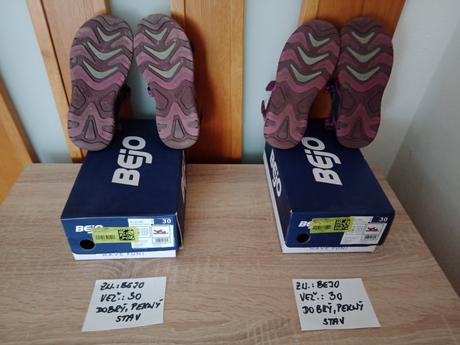 Dievčenské športové sandále zn.bejo veľ.30, 30