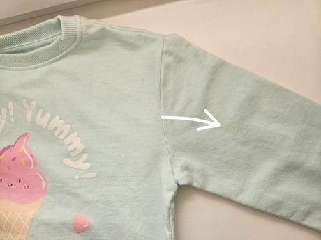 Tenká mikina so zmrzlinkou 104 zadarmo k nákupu, sinsay,104